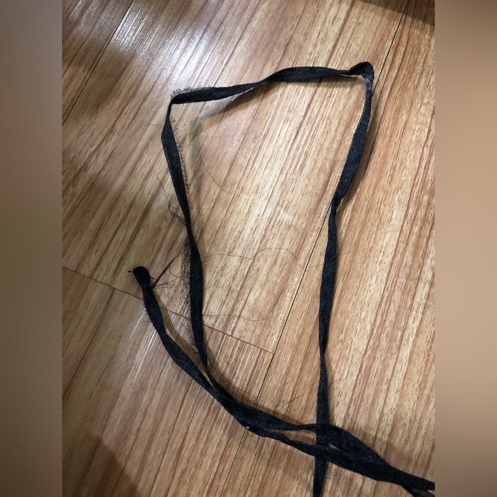 Sheer Black Cargo Harem Pants - Picture 13 of 16